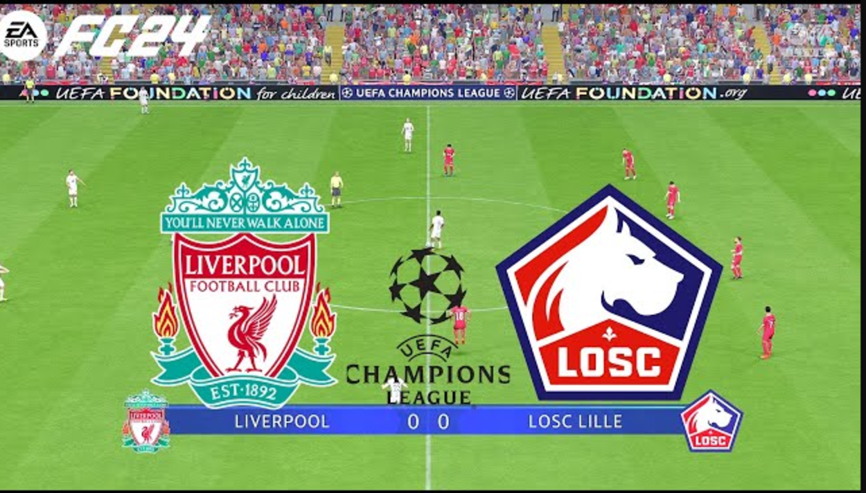 متـابـعة ماتش liverpool fc vs locs.. مباراة ليفربول ضد ليل 0:0 عبــر بي ان سبورت bein sports HD في ملعب أنفليد