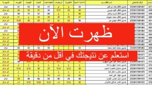 رابط نتائج السادس الابتدائي العراق 2025 محافظة ذي قار