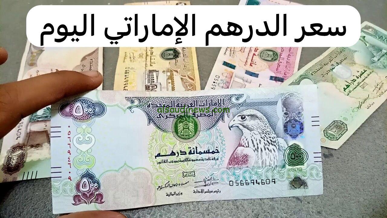 الدرهم الاماراتي عامل كم النهارده؟.. سعر الدرهم الإماراتي في السوق السوداء و البنوك اليوم الاحد 19 يناير 2025