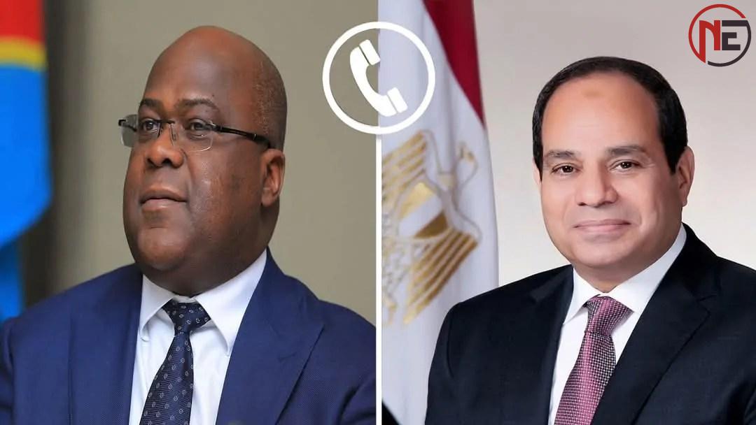 السيسي يقدم تعازيه لرئيس الكونغو في ضحايا حادث غرق السفينة ويشدد على أهمية تعزيز التعاون بين دول الحوض